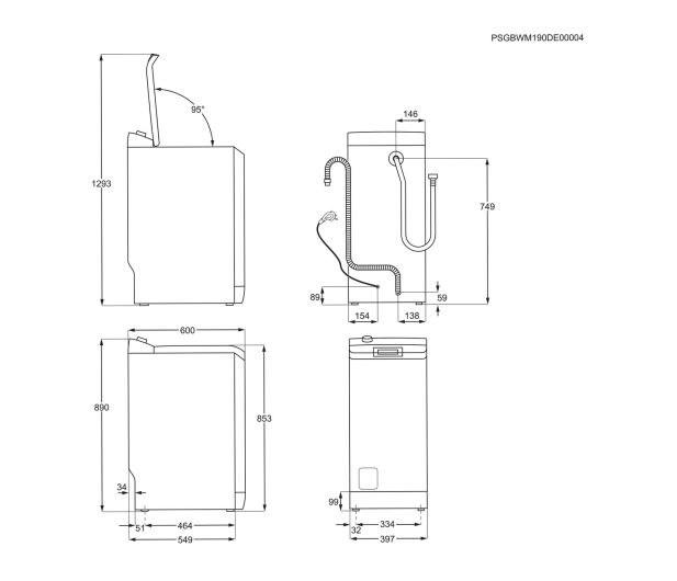 Pralka Electrolux EW6T4262P SensiCare 600 6kg 1200obr SensiCare Time Manager - 1475206 - zdjęcie 8